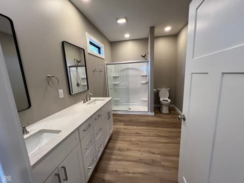 Bathroom at 4653 E Us Highway 36, Markleville, IN