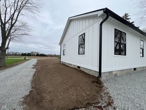 Side exterior at 4653 E Us Highway 36, Markleville, IN