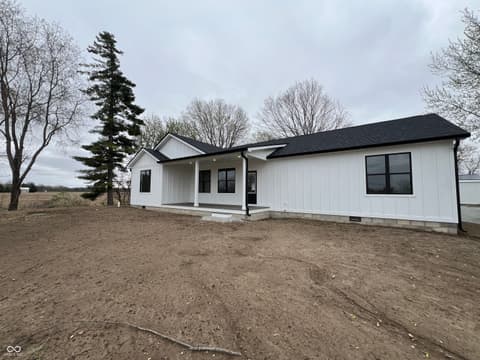 Front exterior at 4653 E Us Highway 36, Markleville, IN