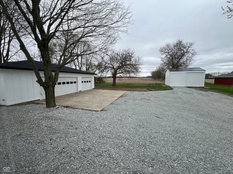 Yard at 4653 E Us Highway 36, Markleville, IN