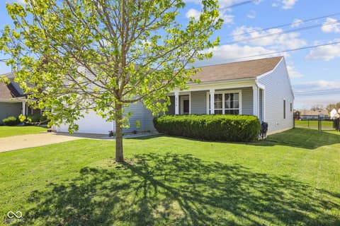 Front exterior at 4734 Deacon Lane, Indianapolis, IN