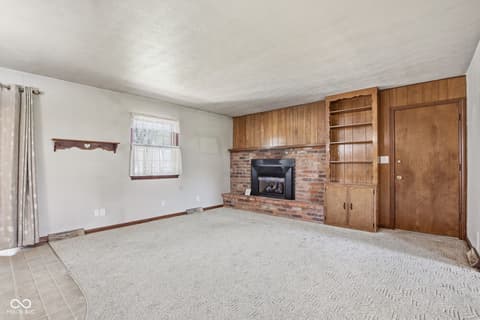 Living room at 494 E Keller Hill Road, Mooresville, IN