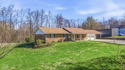 Front exterior at 494 E Keller Hill Road, Mooresville, IN