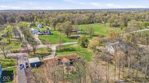 Aerial view at 494 E Keller Hill Road, Mooresville, IN