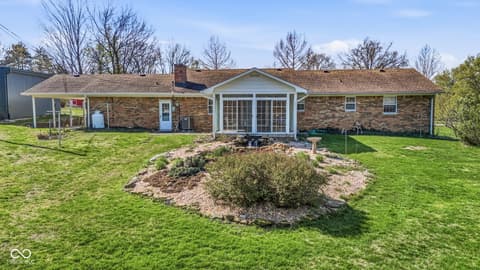 Backyard at 494 E Keller Hill Road, Mooresville, IN