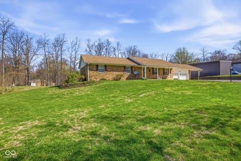 Front exterior at 494 E Keller Hill Road, Mooresville, IN
