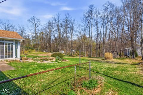 Yard at 494 E Keller Hill Road, Mooresville, IN