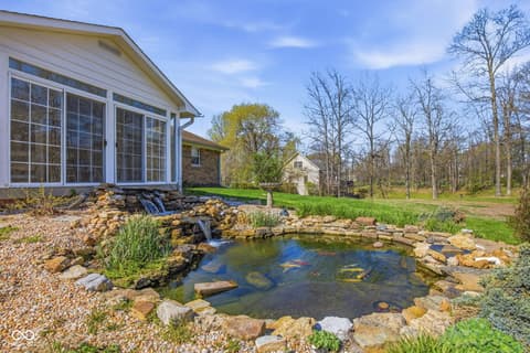 Yard at 494 E Keller Hill Road, Mooresville, IN