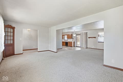 Living room at 494 E Keller Hill Road, Mooresville, IN