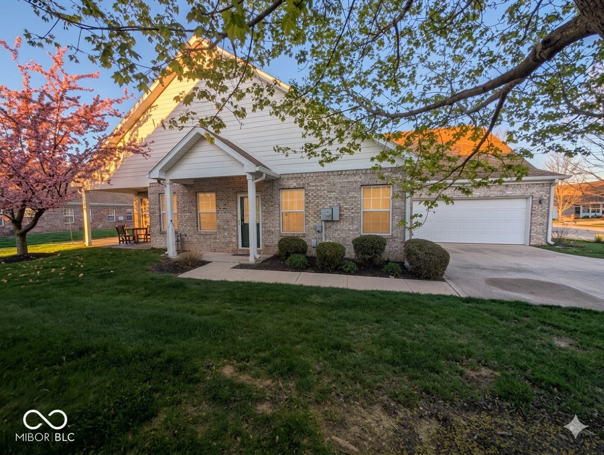 Front exterior at 5140 Baltustrol Drive, Avon, IN