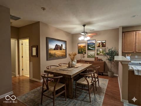 Dining room at 5140 Baltustrol Drive, Avon, IN