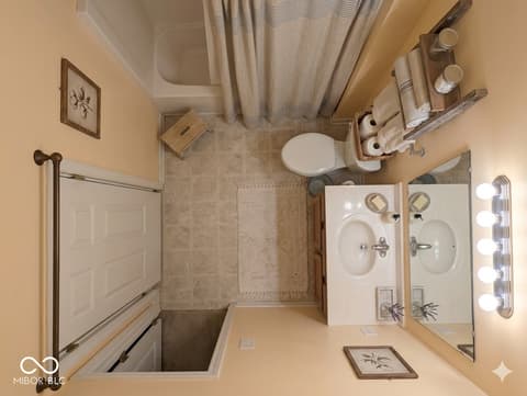 Bathroom at 5140 Baltustrol Drive, Avon, IN