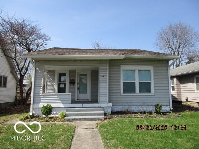 Front exterior at 728 N Emerson Avenue, Indianapolis, IN
