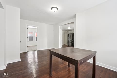 Dining room at 1539 N Rural Street, Indianapolis, IN