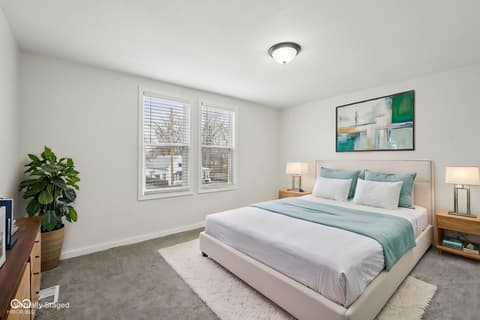 Bedroom at 1539 N Rural Street, Indianapolis, IN
