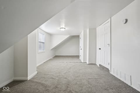 Bonus room at 1539 N Rural Street, Indianapolis, IN
