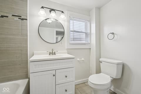 Bathroom at 1539 N Rural Street, Indianapolis, IN