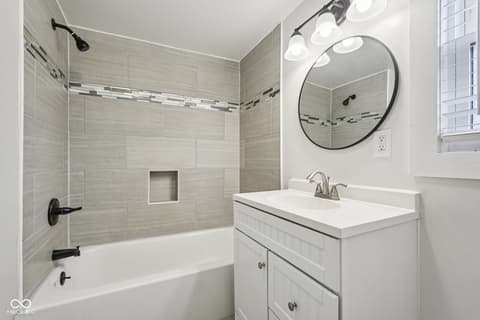 Bathroom at 1539 N Rural Street, Indianapolis, IN