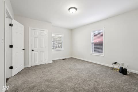 Bedroom at 1539 N Rural Street, Indianapolis, IN