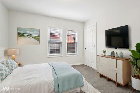 Bedroom at 1539 N Rural Street, Indianapolis, IN