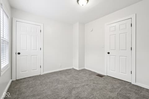 Bedroom at 1539 N Rural Street, Indianapolis, IN