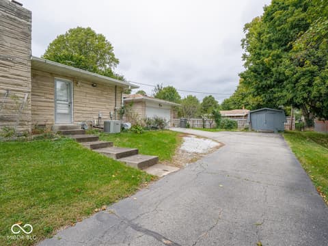 Front exterior at 2326 E Banta Road, Indianapolis, IN