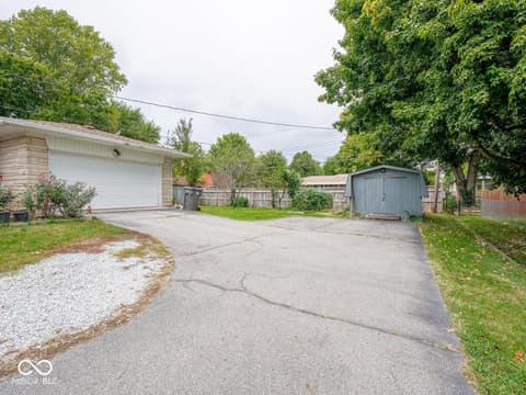 Front exterior at 2326 E Banta Road, Indianapolis, IN