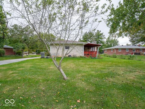 Yard at 2326 E Banta Road, Indianapolis, IN