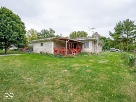 Backyard at 2326 E Banta Road, Indianapolis, IN