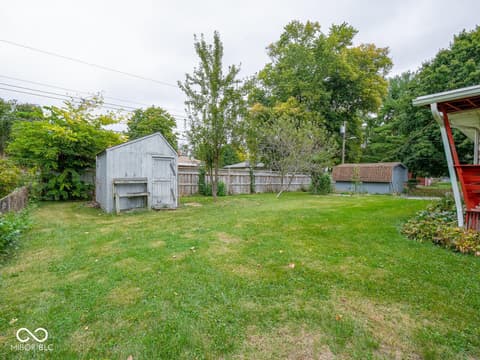 Yard at 2326 E Banta Road, Indianapolis, IN