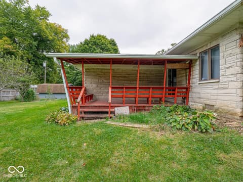 Yard at 2326 E Banta Road, Indianapolis, IN