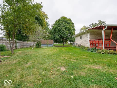 Yard at 2326 E Banta Road, Indianapolis, IN