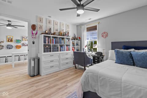 Bedroom at 4173 Kattman Court, Carmel, IN