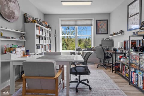 Home office at 4173 Kattman Court, Carmel, IN