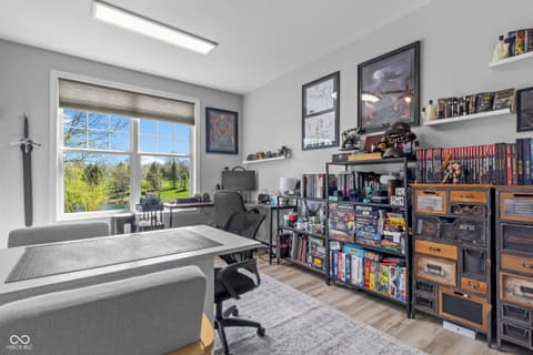 Home office at 4173 Kattman Court, Carmel, IN