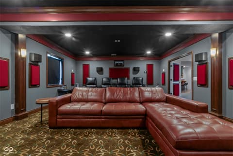 Media Room — 4173 Kattman Court, Carmel, IN