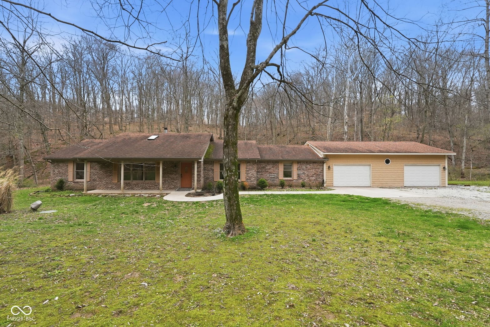 Front exterior at 440 Daugherty Road, Nashville, IN