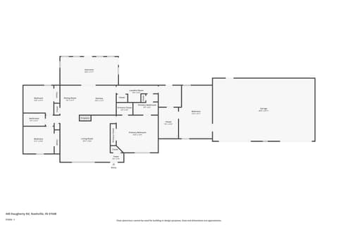 Floor Plan — 440 Daugherty Road, Nashville, IN