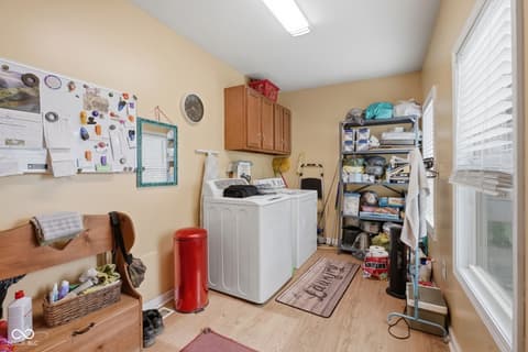 Laundry room at 706 S Chestnut Street, Seymour, IN