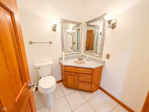 Bathroom at 3861 E 300 N, Crawfordsville, IN