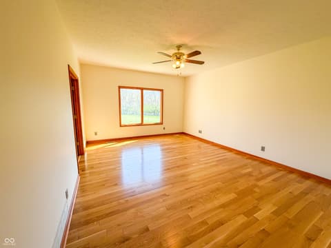 Primary bedroom at 3861 E 300 N, Crawfordsville, IN
