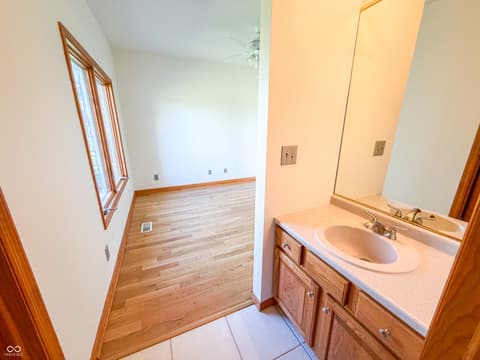 Bathroom at 3861 E 300 N, Crawfordsville, IN