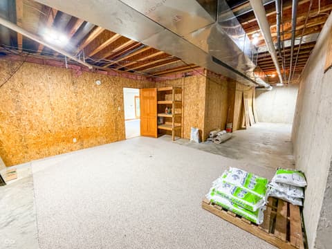 Basement at 3861 E 300 N, Crawfordsville, IN