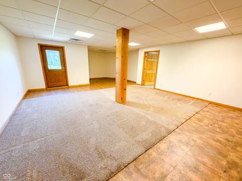 Basement at 3861 E 300 N, Crawfordsville, IN