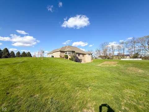 Backyard at 3861 E 300 N, Crawfordsville, IN