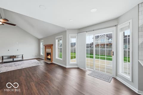 Living room at 3501 W Wheatfield Lane, Muncie, IN