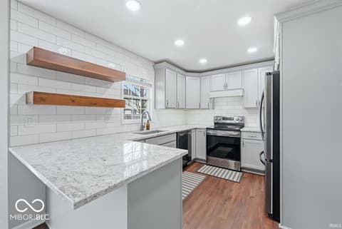 Kitchen at 3501 W Wheatfield Lane, Muncie, IN