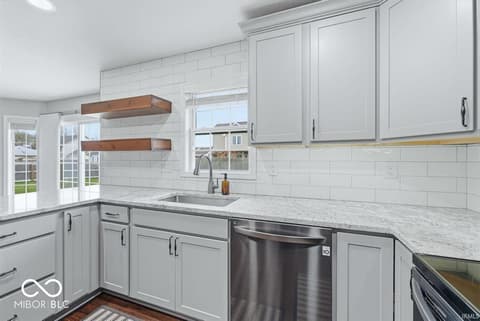 Kitchen at 3501 W Wheatfield Lane, Muncie, IN
