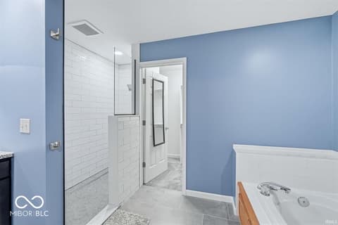 Bathroom at 3501 W Wheatfield Lane, Muncie, IN