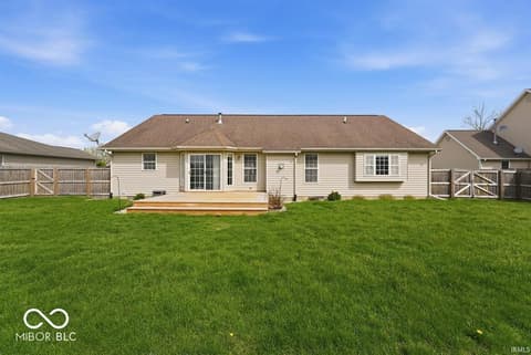 Backyard at 3501 W Wheatfield Lane, Muncie, IN